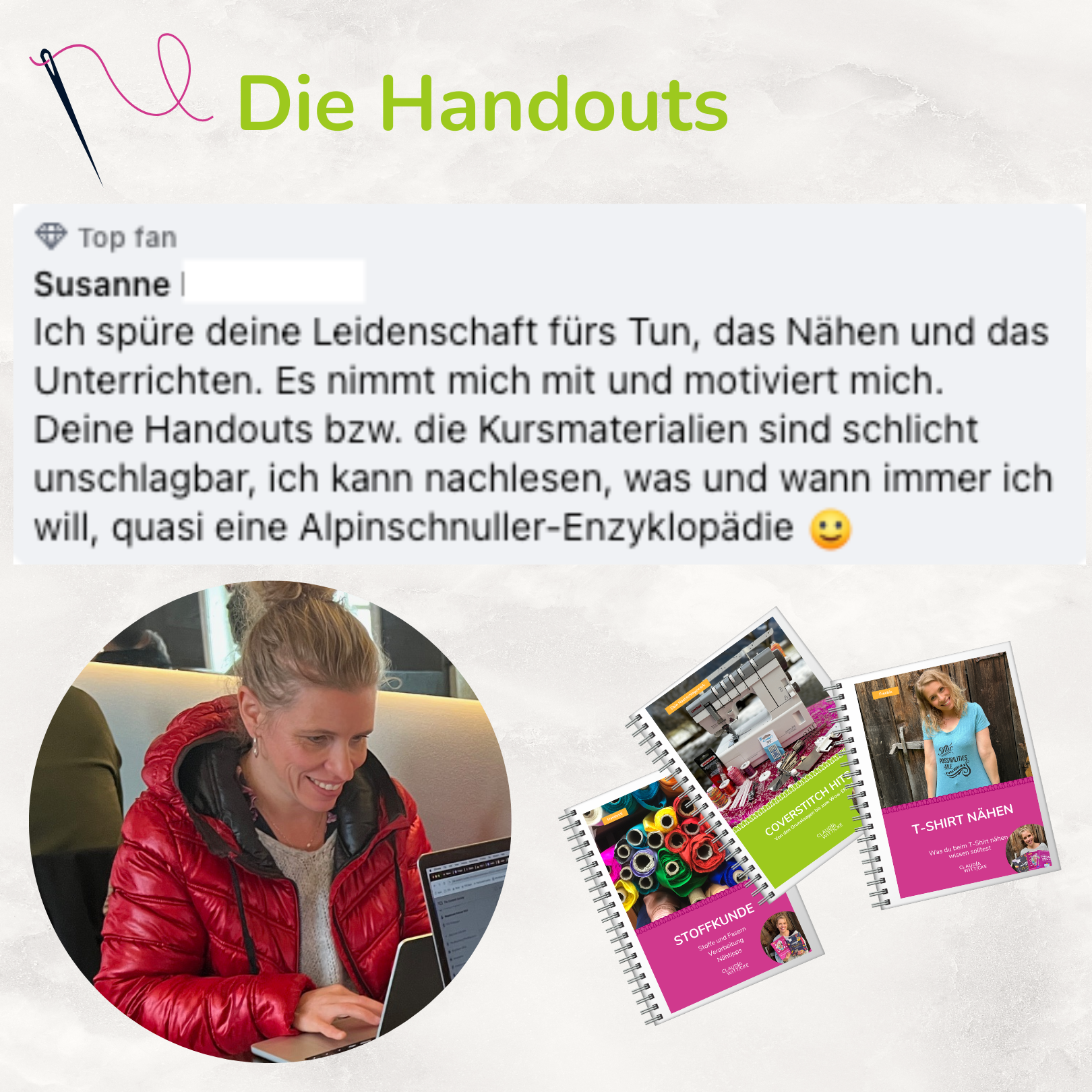 Claudia Witticke Leidenschaft Nähen - Online Nähkurse